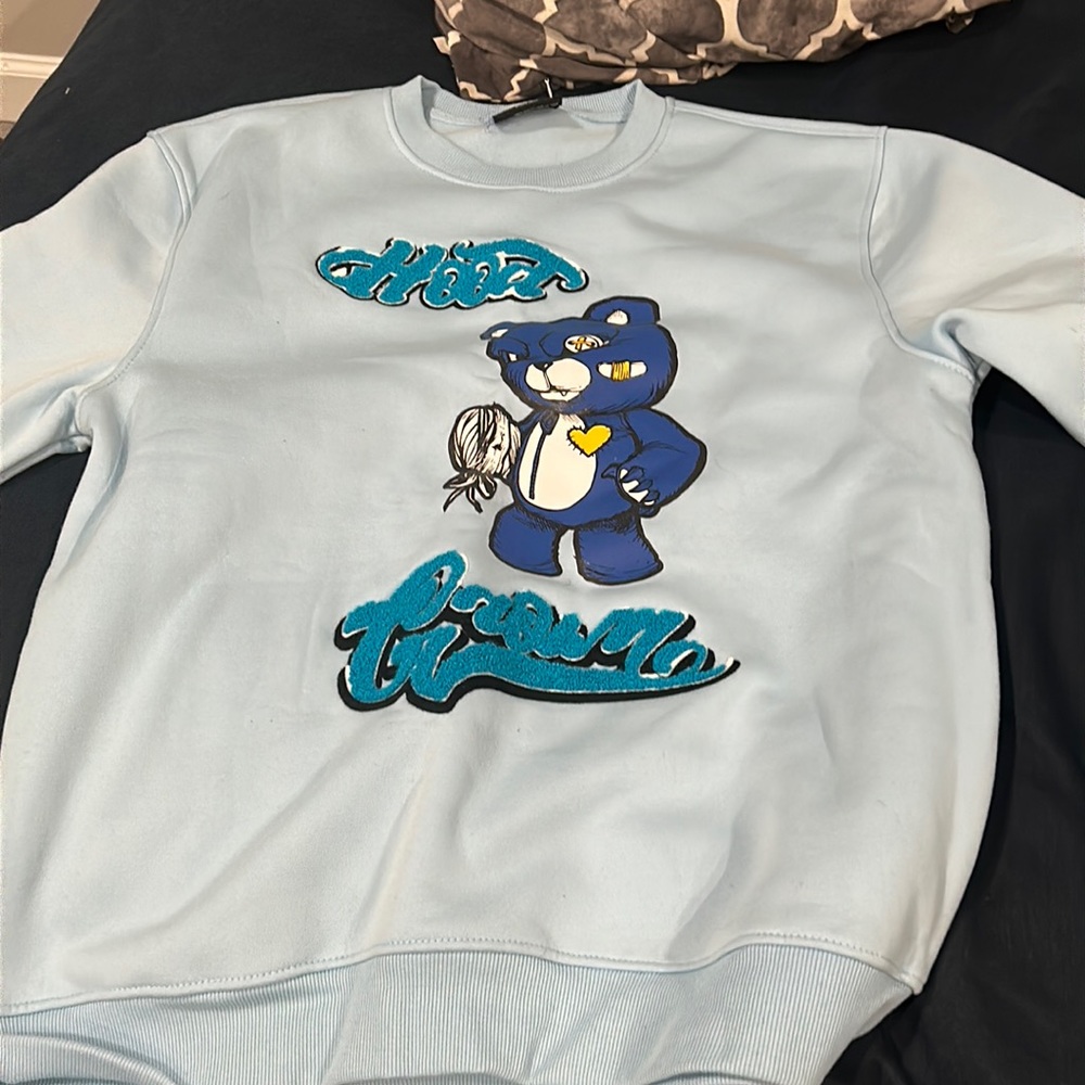 baby blue comfortable long sleeve